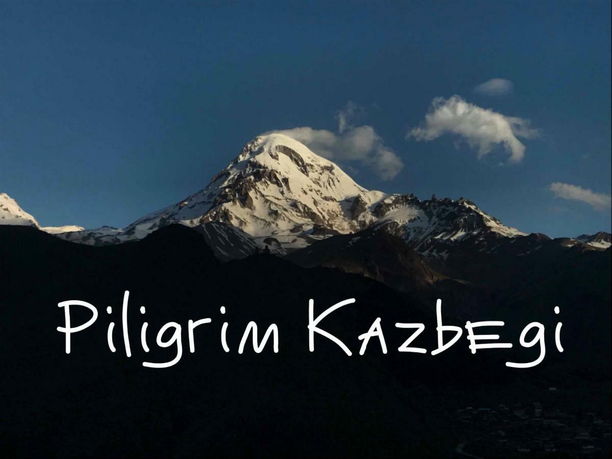 Piligrim Kazbegi Hotel Kültér fotó